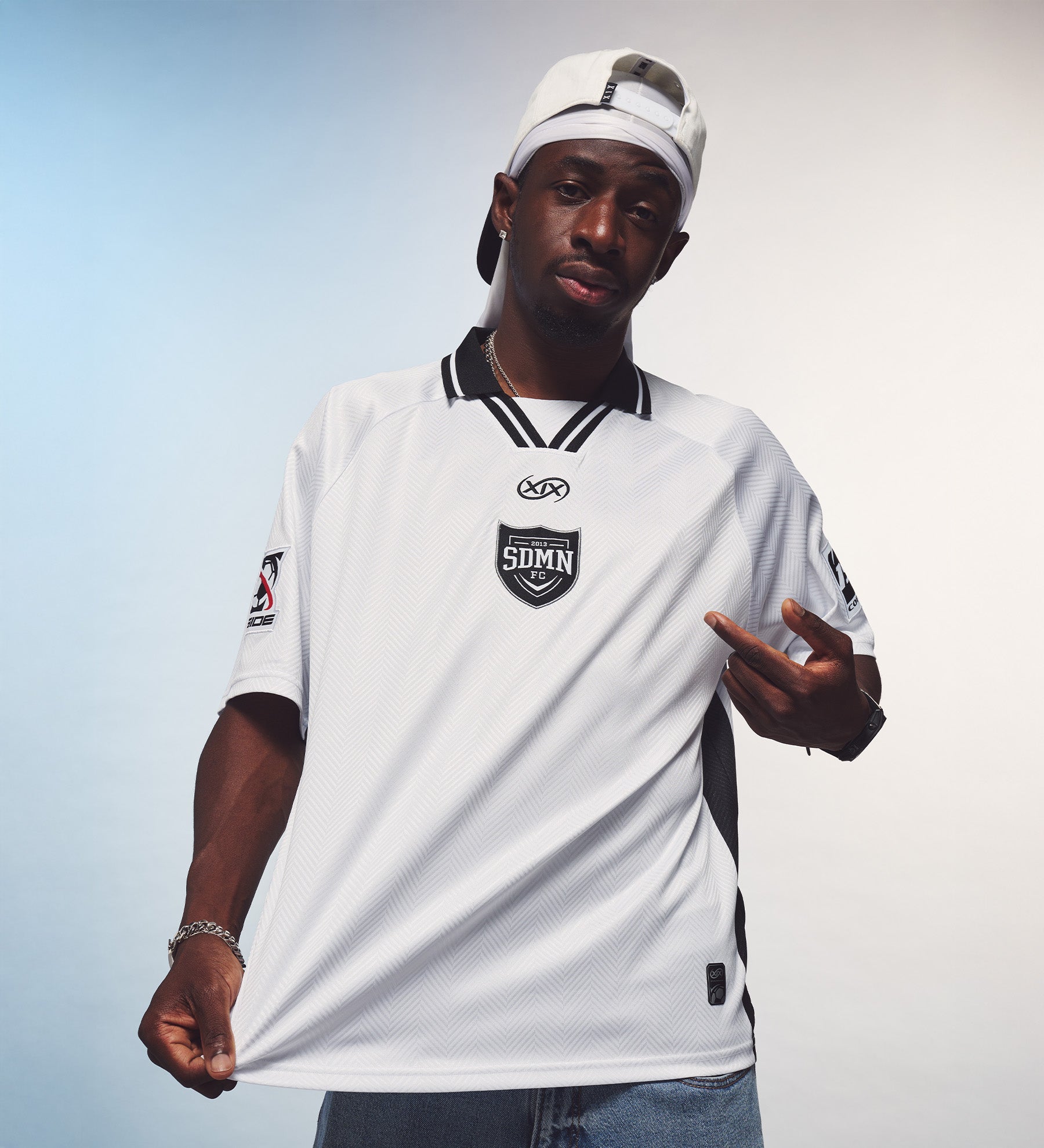 SDMN FC Retro Away Jersey [White]