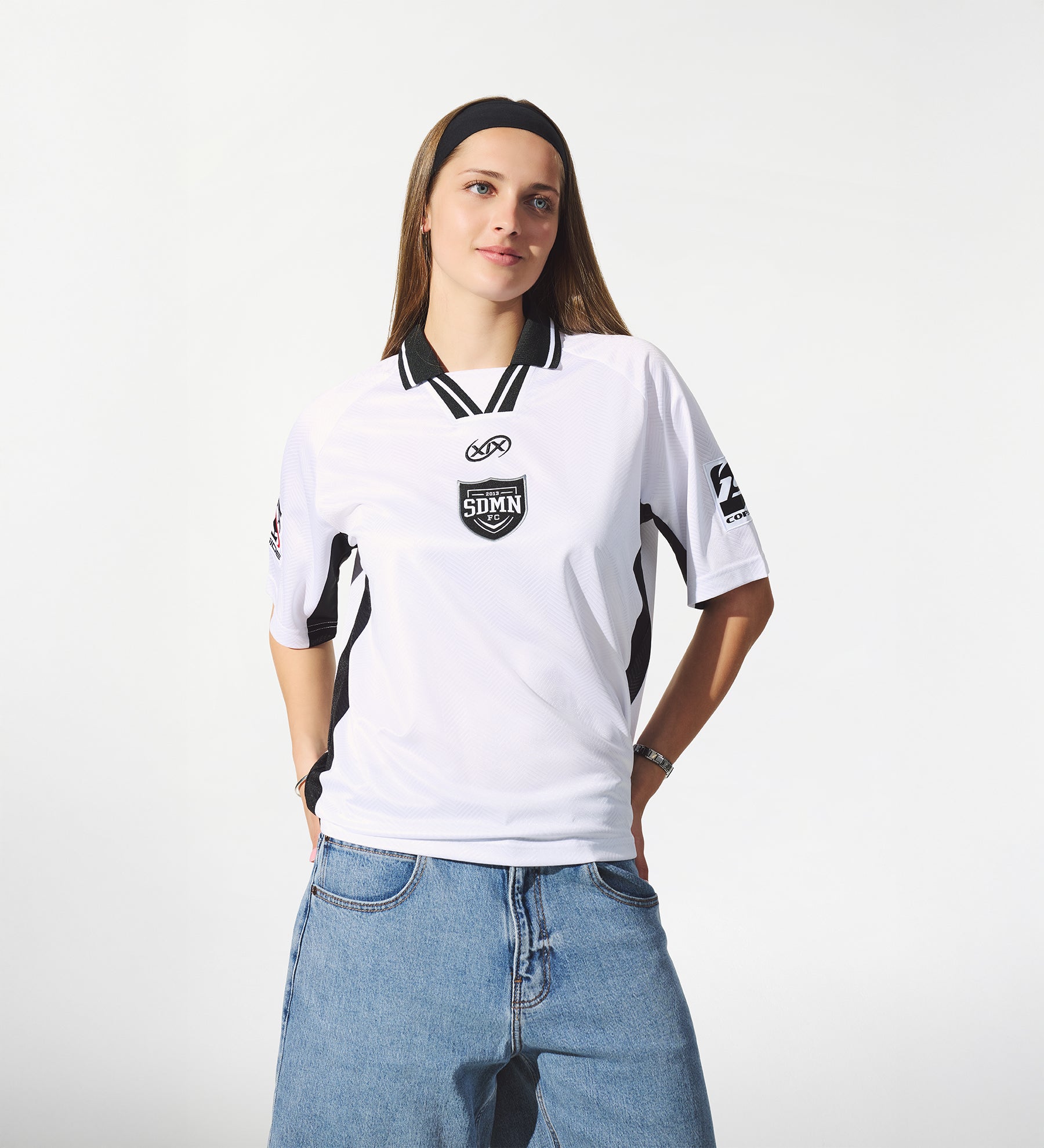 SDMN FC Retro Away Jersey [White]