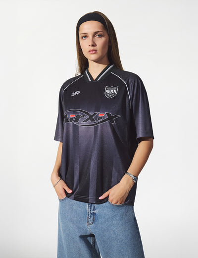 SDMN FC Retro Home Jersey [Black]