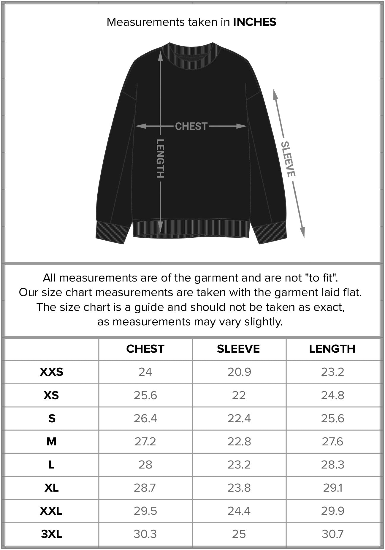 Size Guide