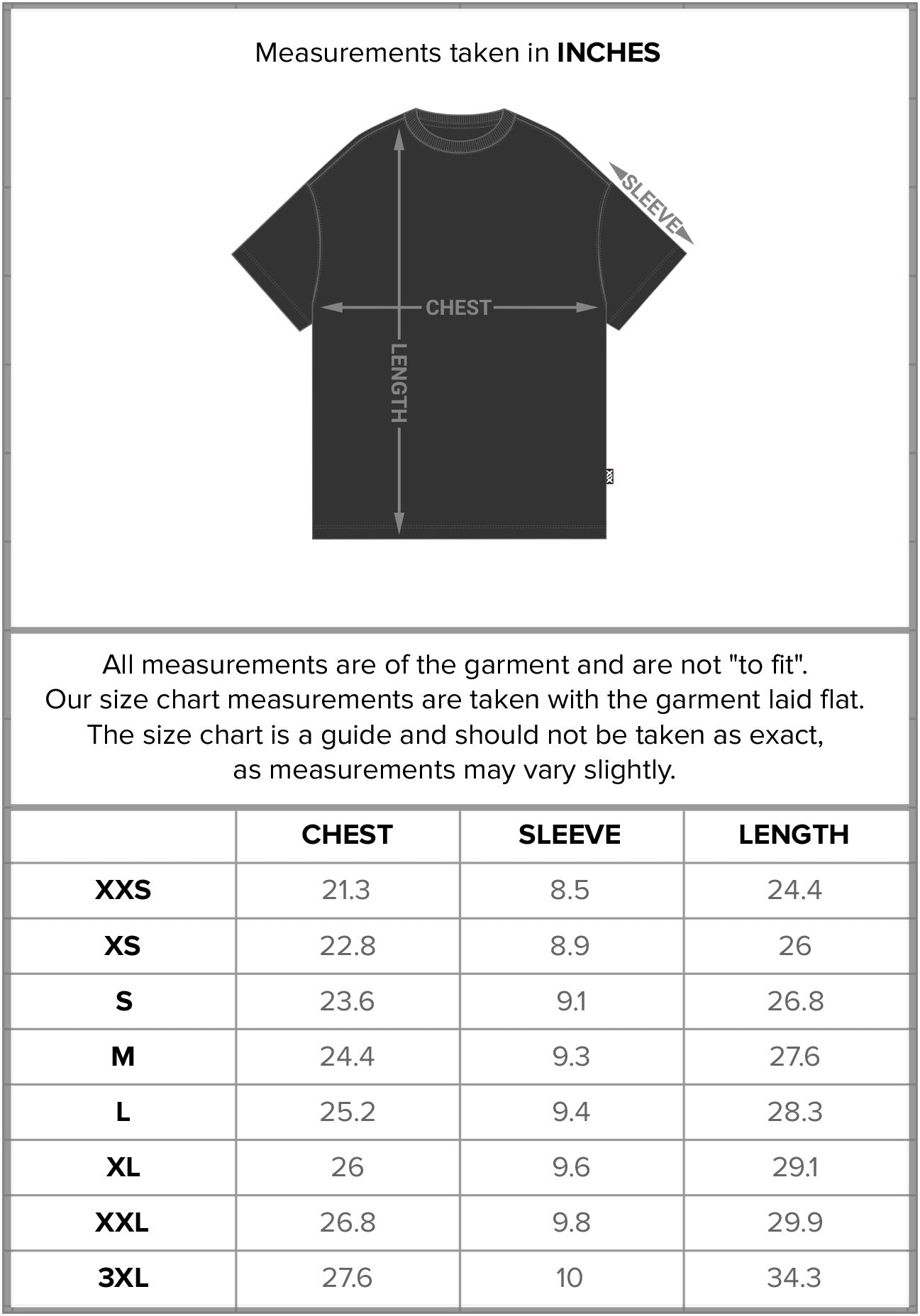Size Guide