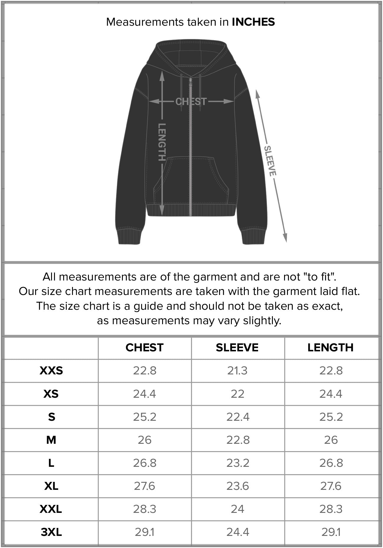 Size Guide