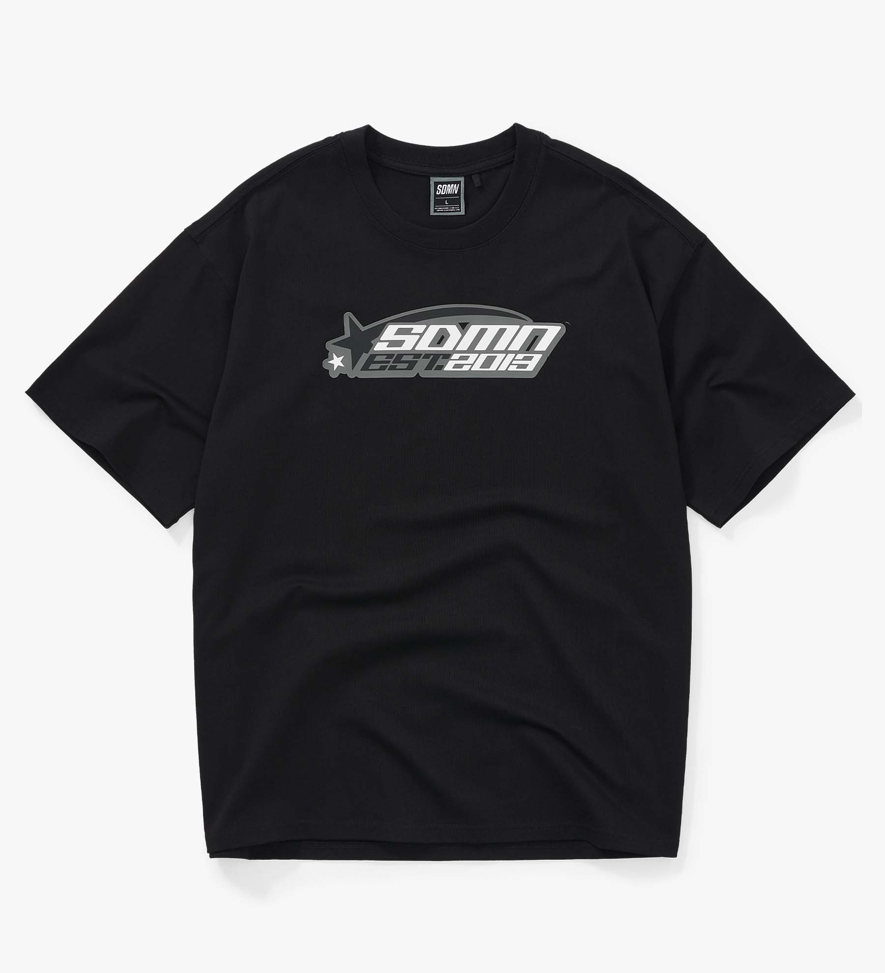 Y2K Shooting Stars T-Shirt [Black]