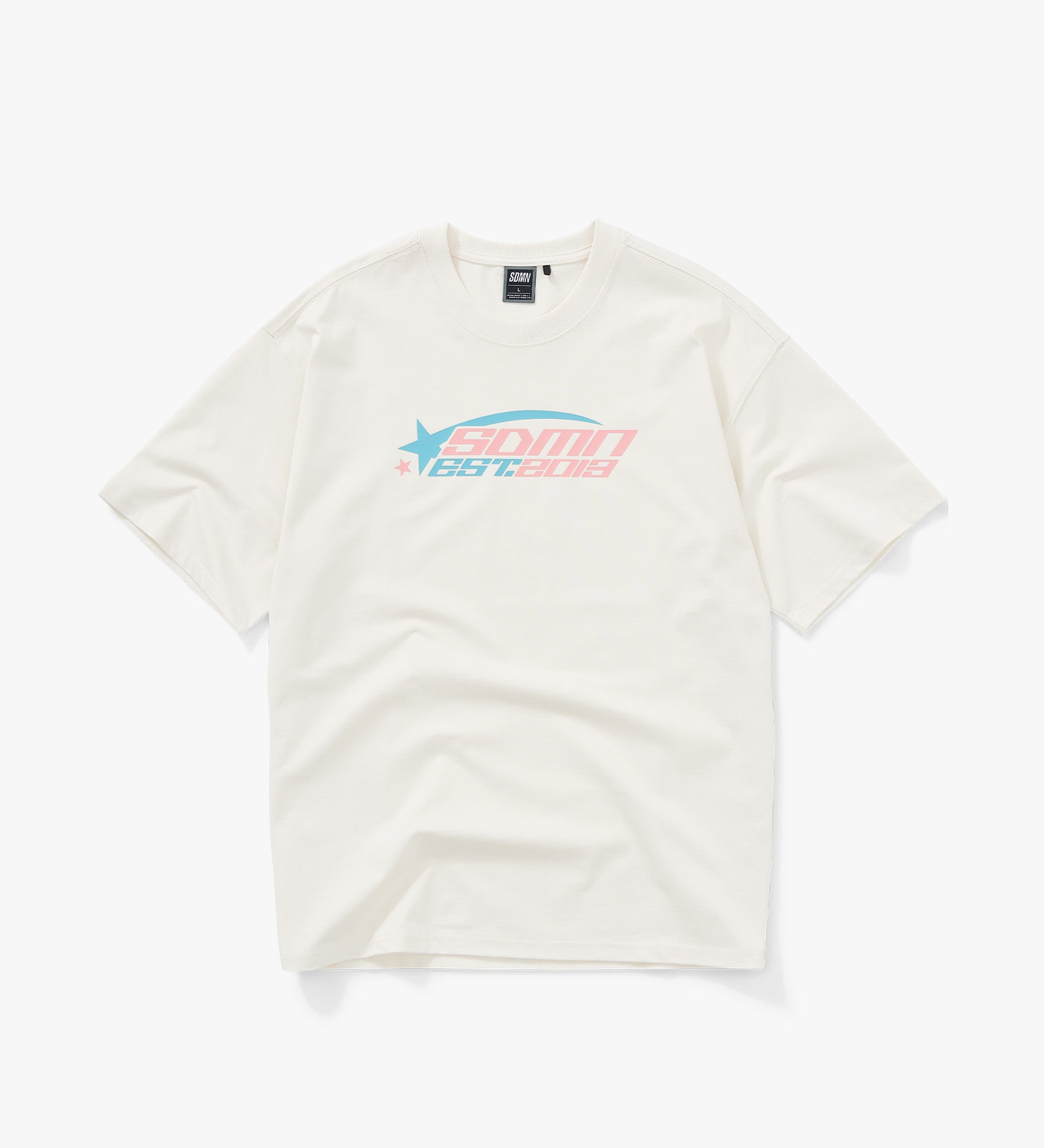 Y2K Shooting Stars T-Shirt [Ecru]