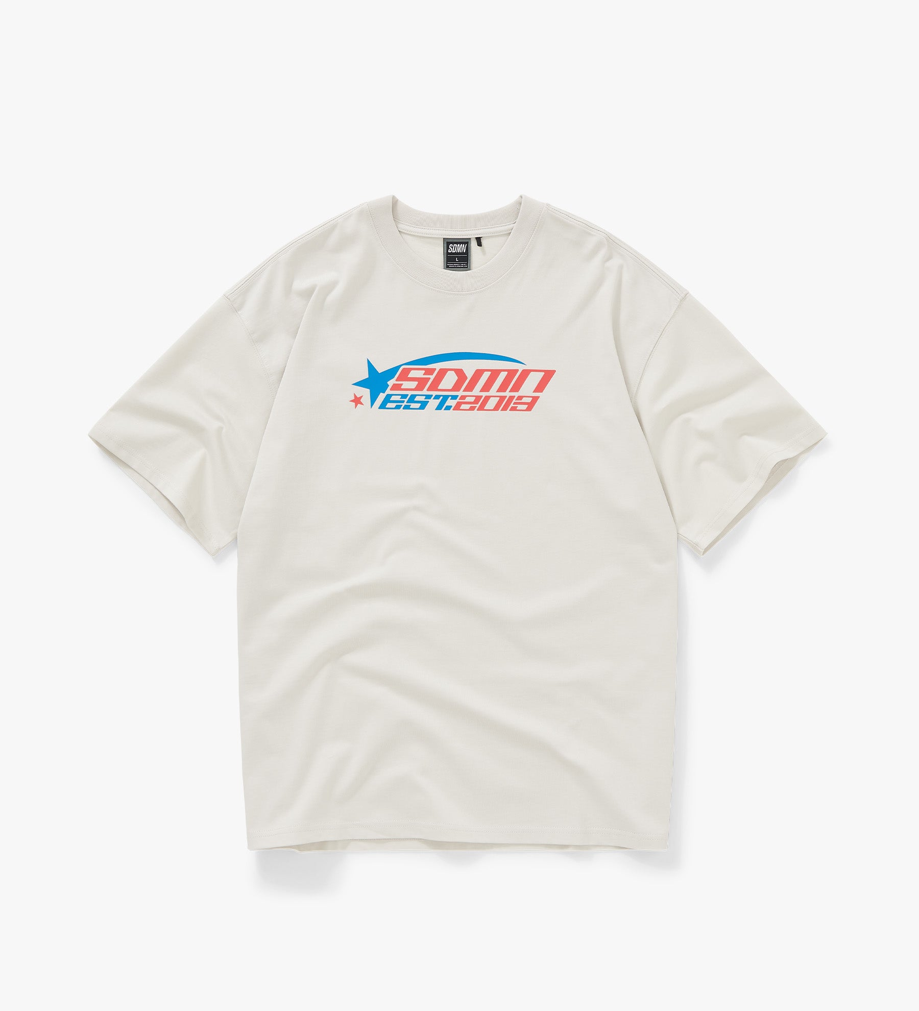 Y2K Shooting Stars T-Shirt [Off White]