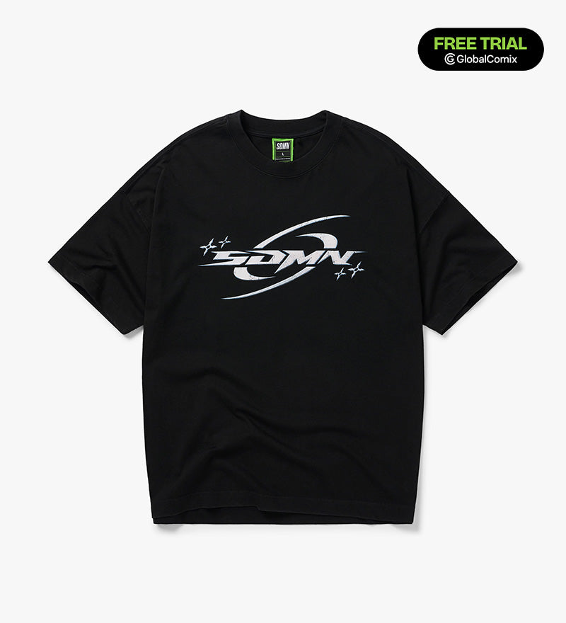 SDMN x TMNT Shuriken T-Shirt [Vintage Black]