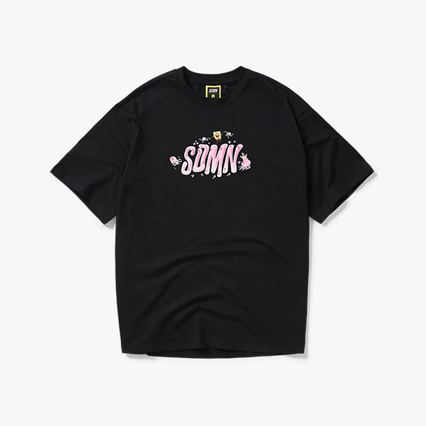 SDMN x SpongeBob Jellyfish T-Shirt [Black]