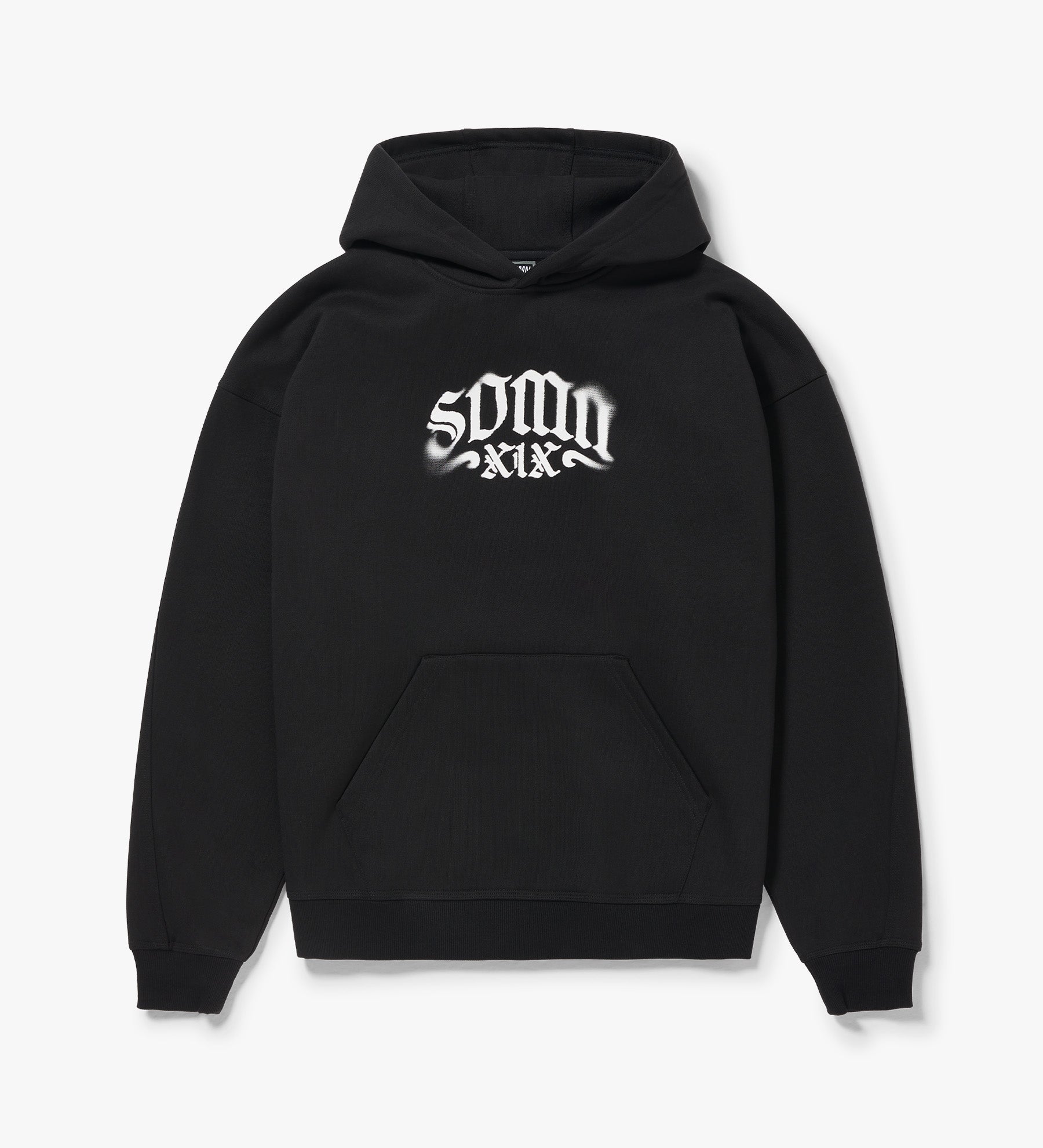 Stencil Hoodie [Black]