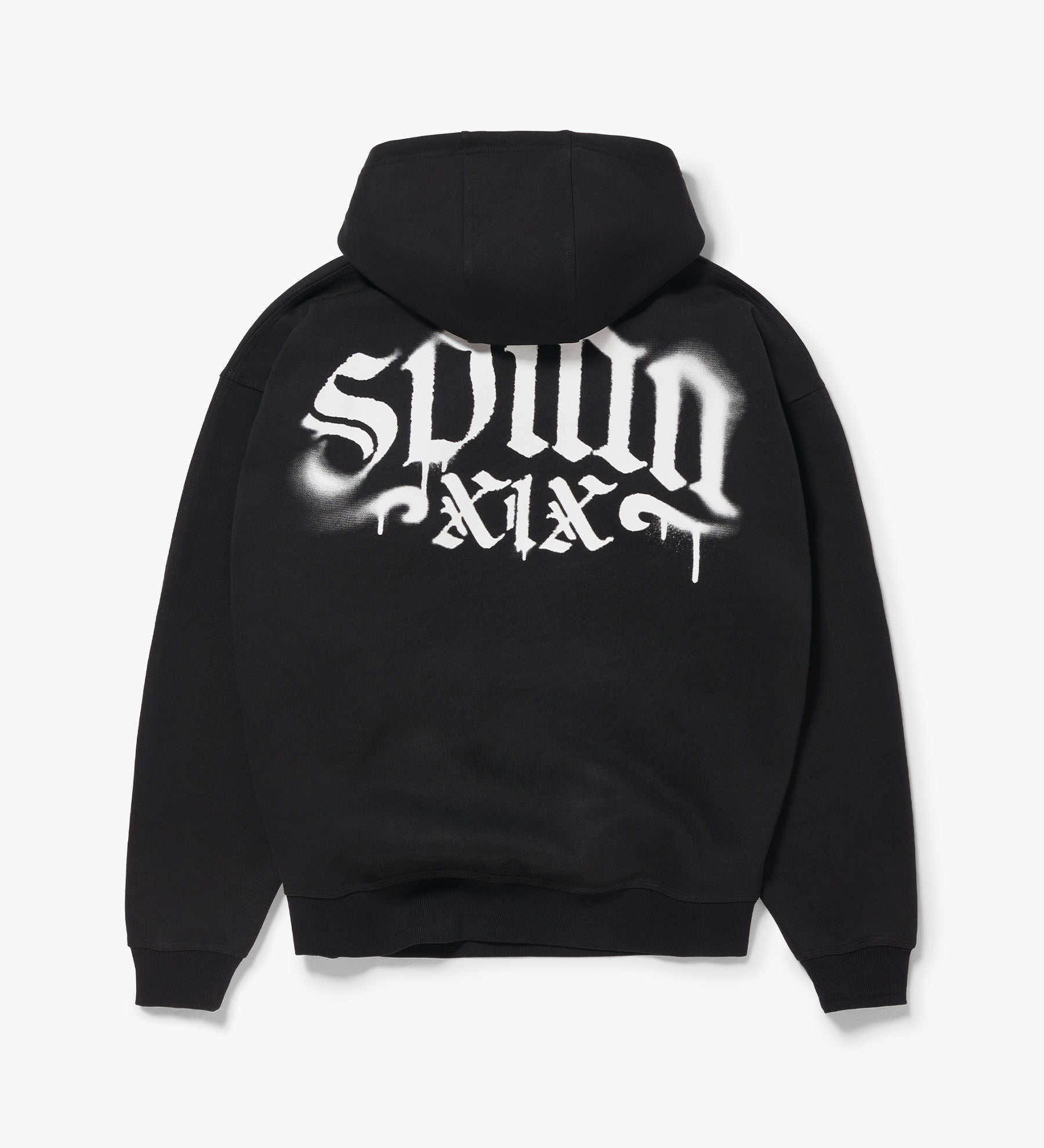 Stencil Hoodie [Black]