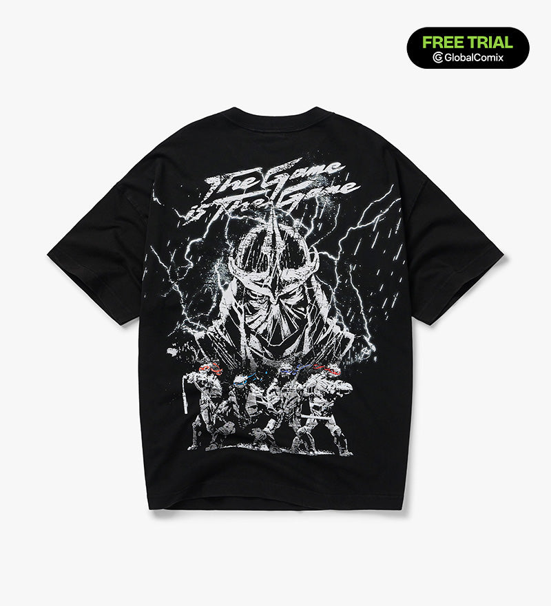 SDMN x TMNT Storm T-Shirt [Vintage Black]