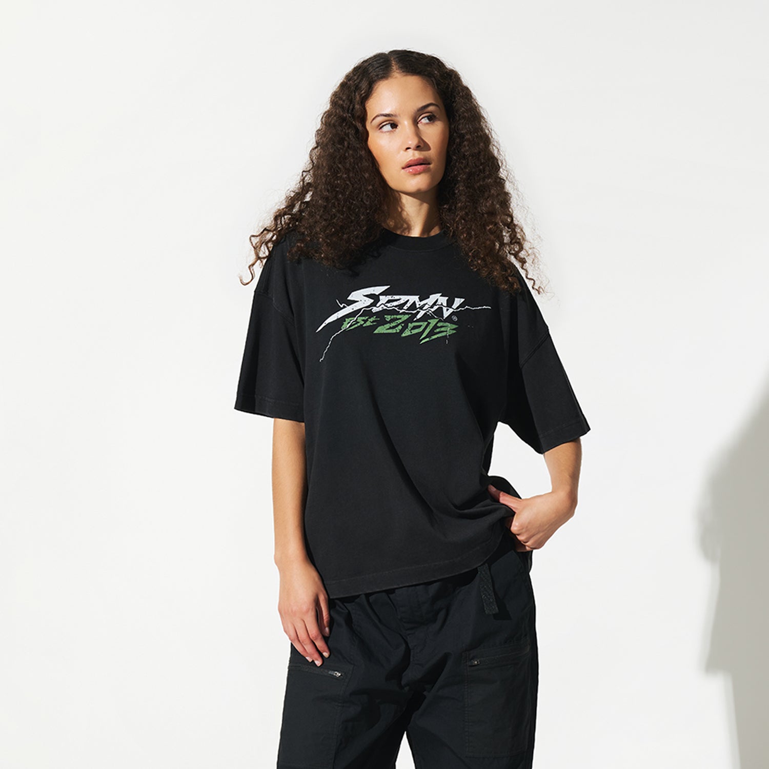 SDMN x TMNT Storm T-Shirt [Vintage Black]