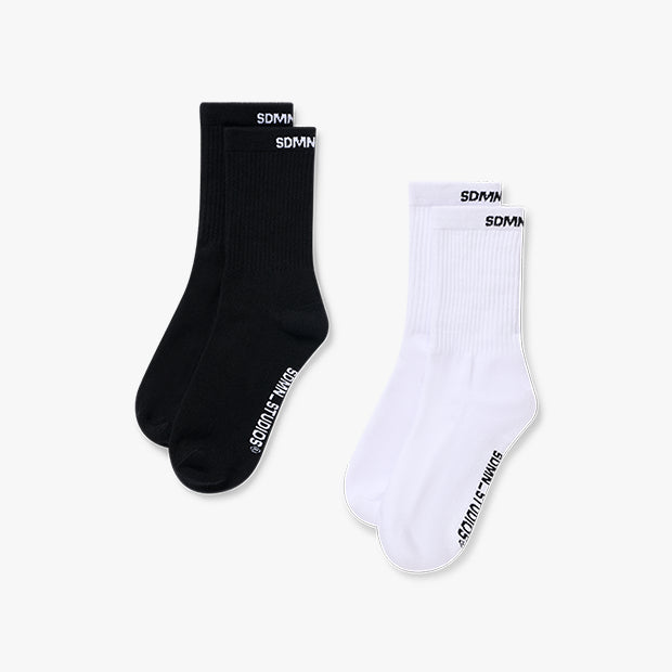 Studios ® Socks 2 Pack [White/Black]