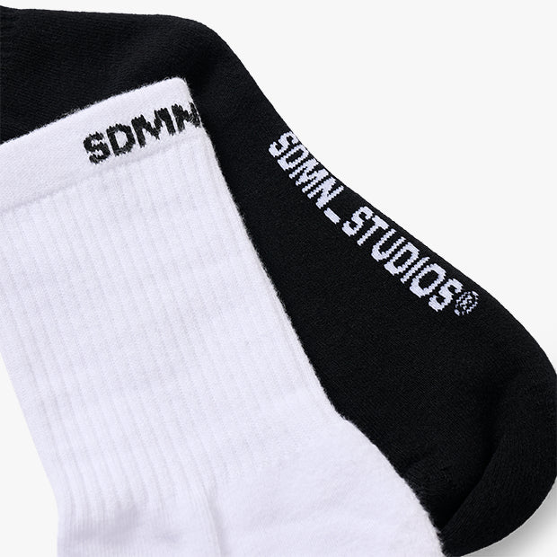 Studios ® Socks 2 Pack [White/Black]