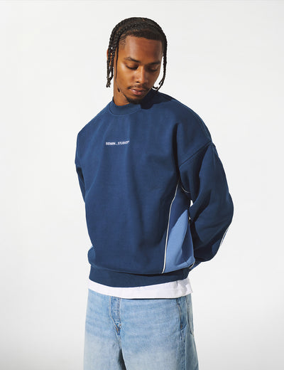 Studios ® Panel Sweater [Navy/Blue]