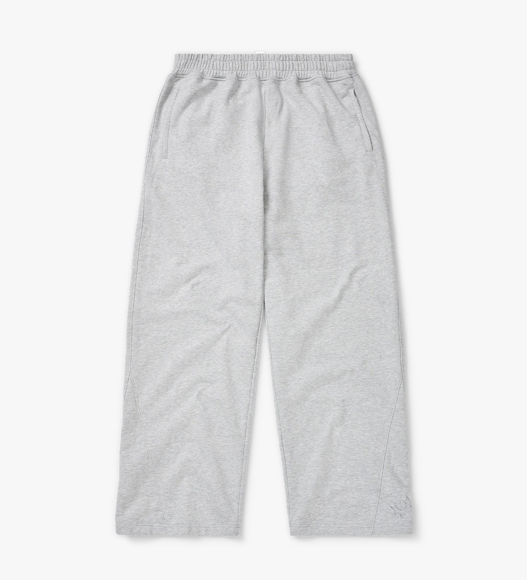 Studios ® Wide Leg Sweatpants [Melange Grey]