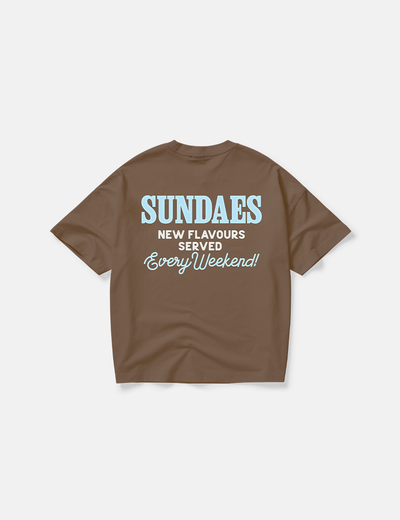 Sundaes Parlour T-Shirt [Brown]