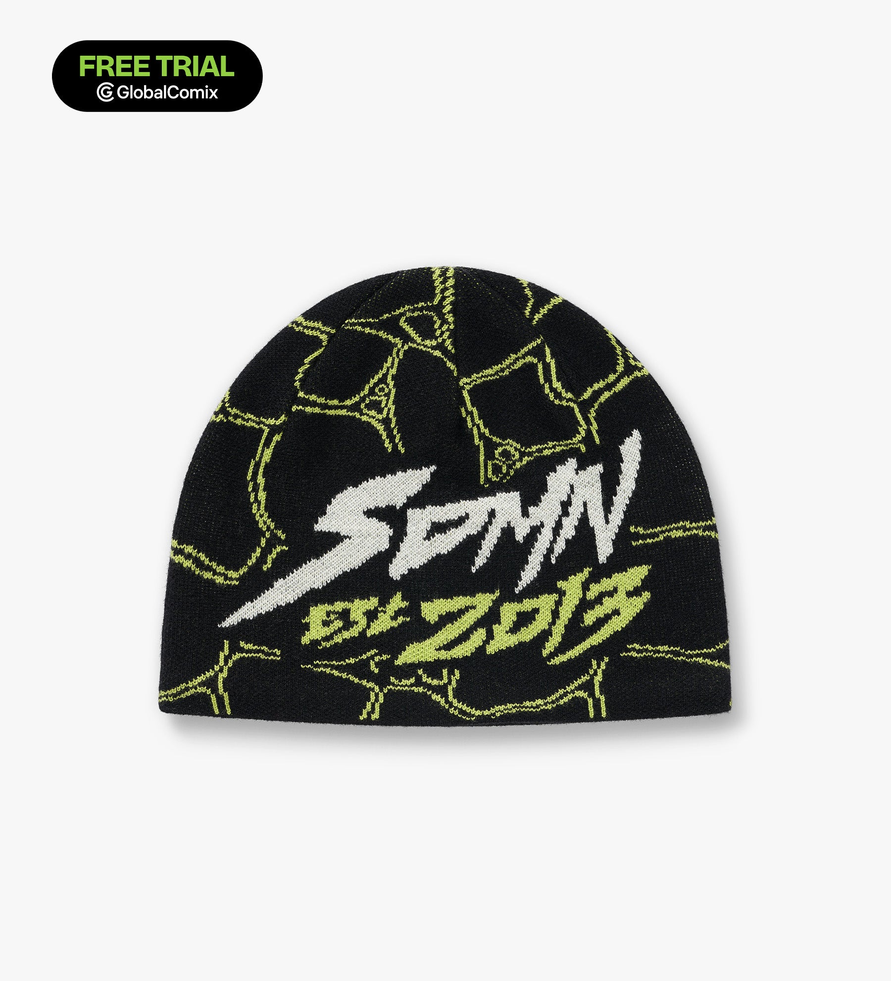 SDMN x TMNT Beanie [Black/Green]