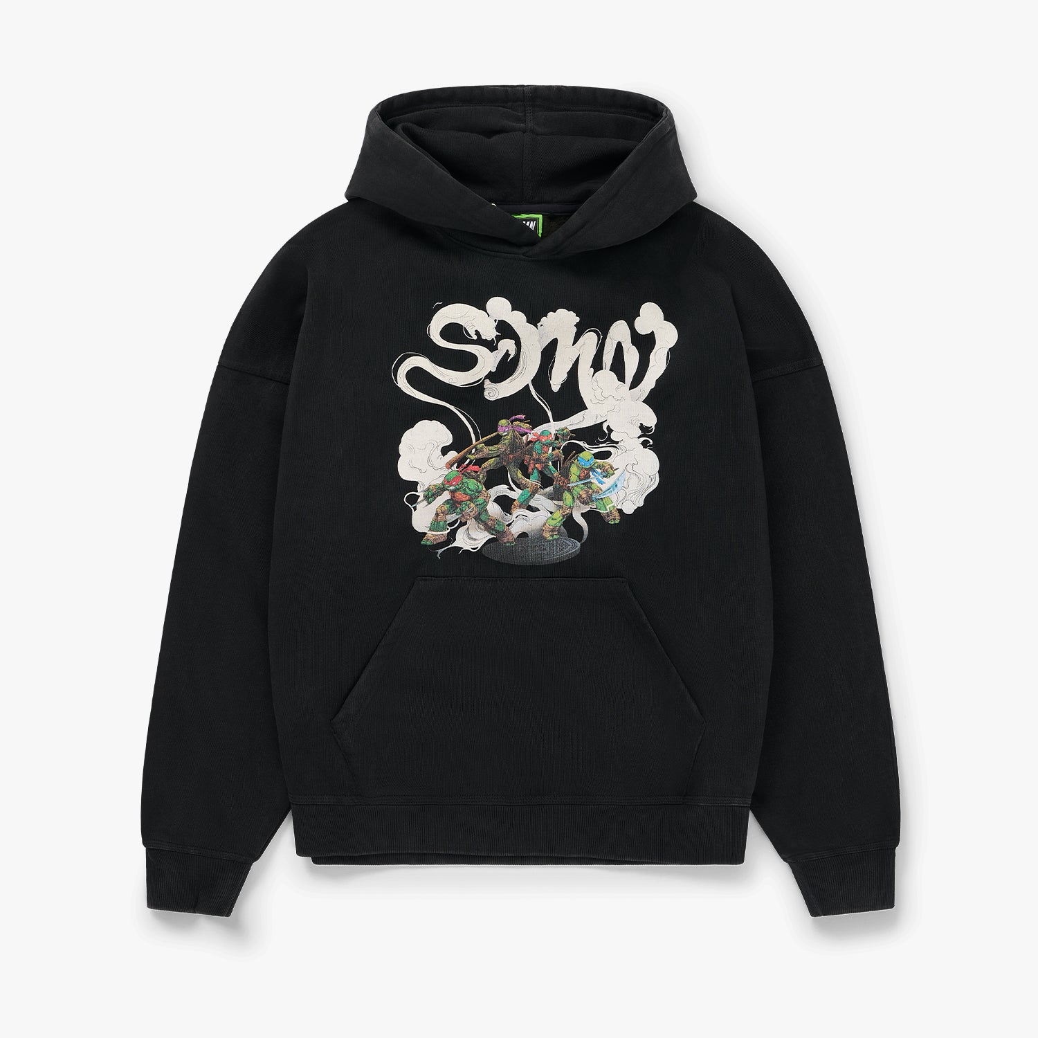 SDMN x TMNT Smoke Hoodie [Vintage Black]