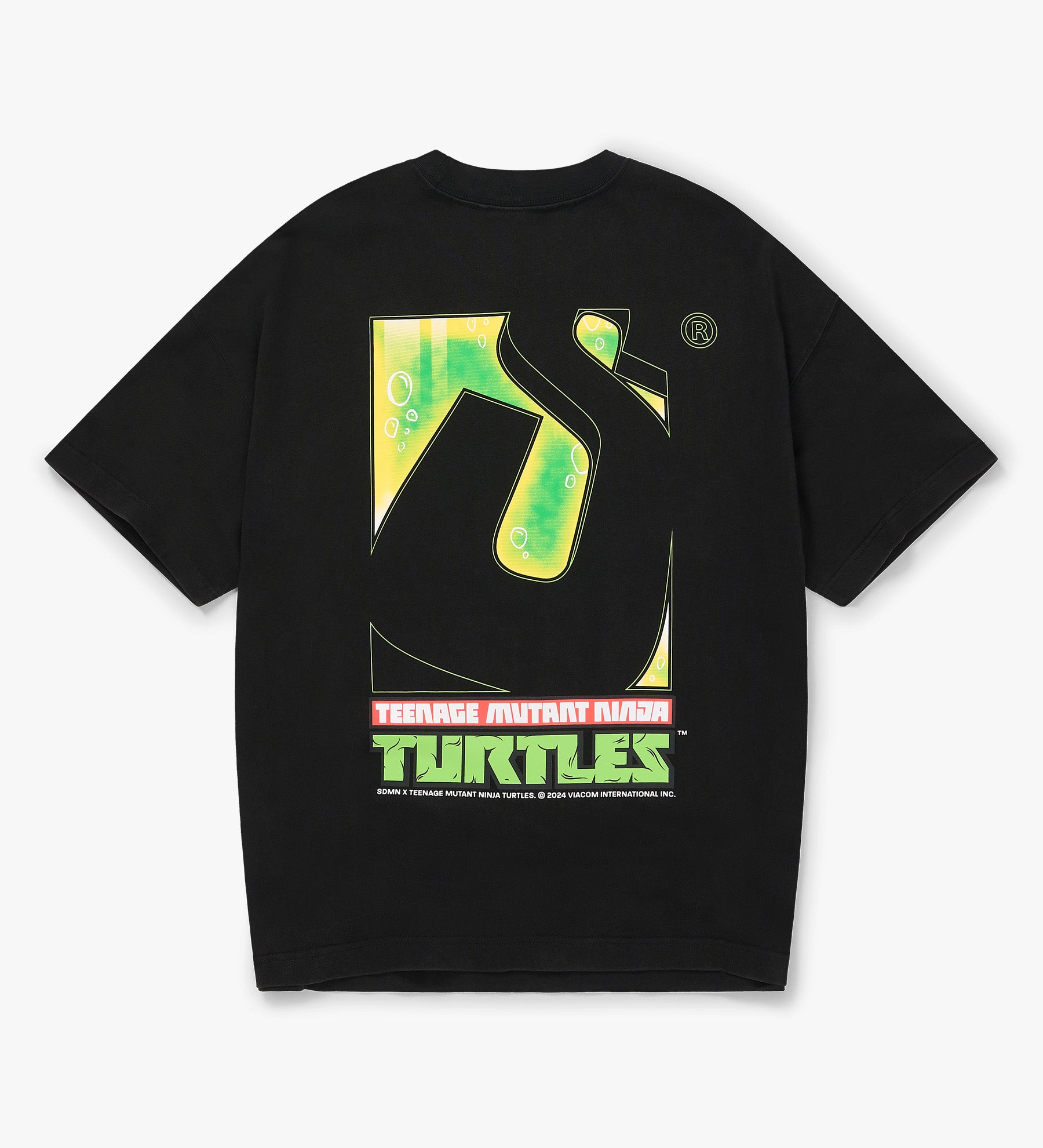 SDMN x TMNT Initial T-Shirt [Black]