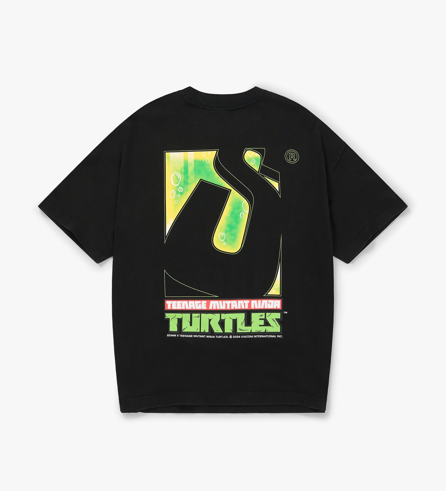 SDMN x TMNT Initial T-Shirt [Black]