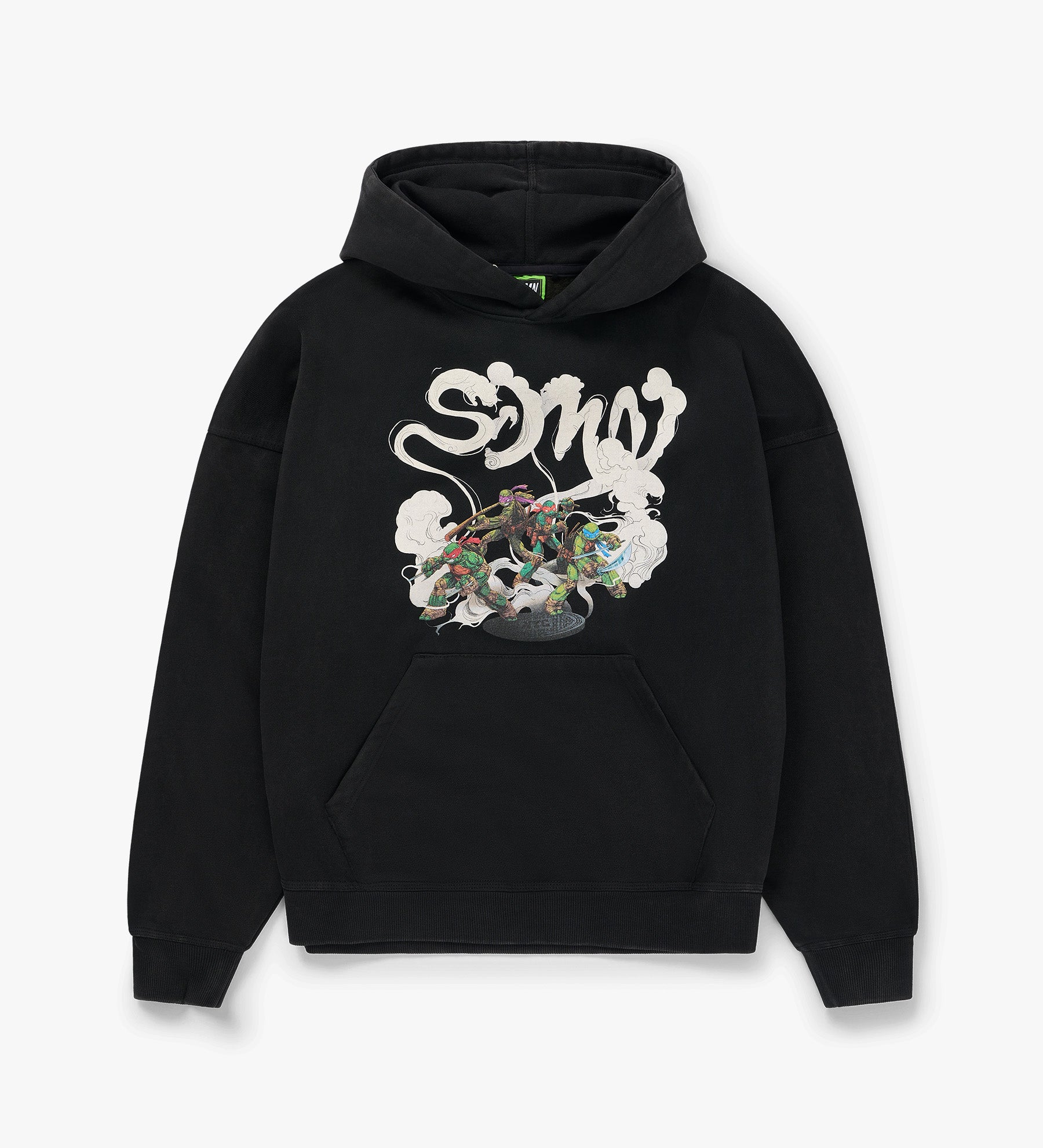 SDMN x TMNT Smoke Hoodie [Vintage Black]