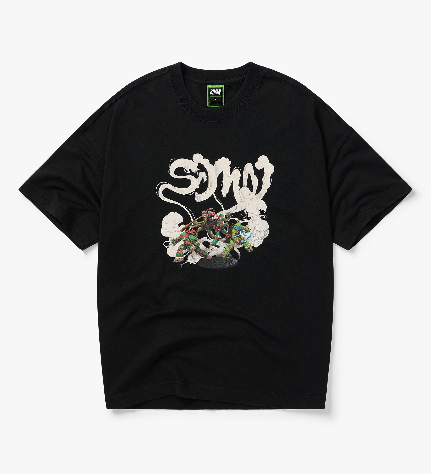 SDMN x TMNT Shuriken T-Shirt [Vintage Black]