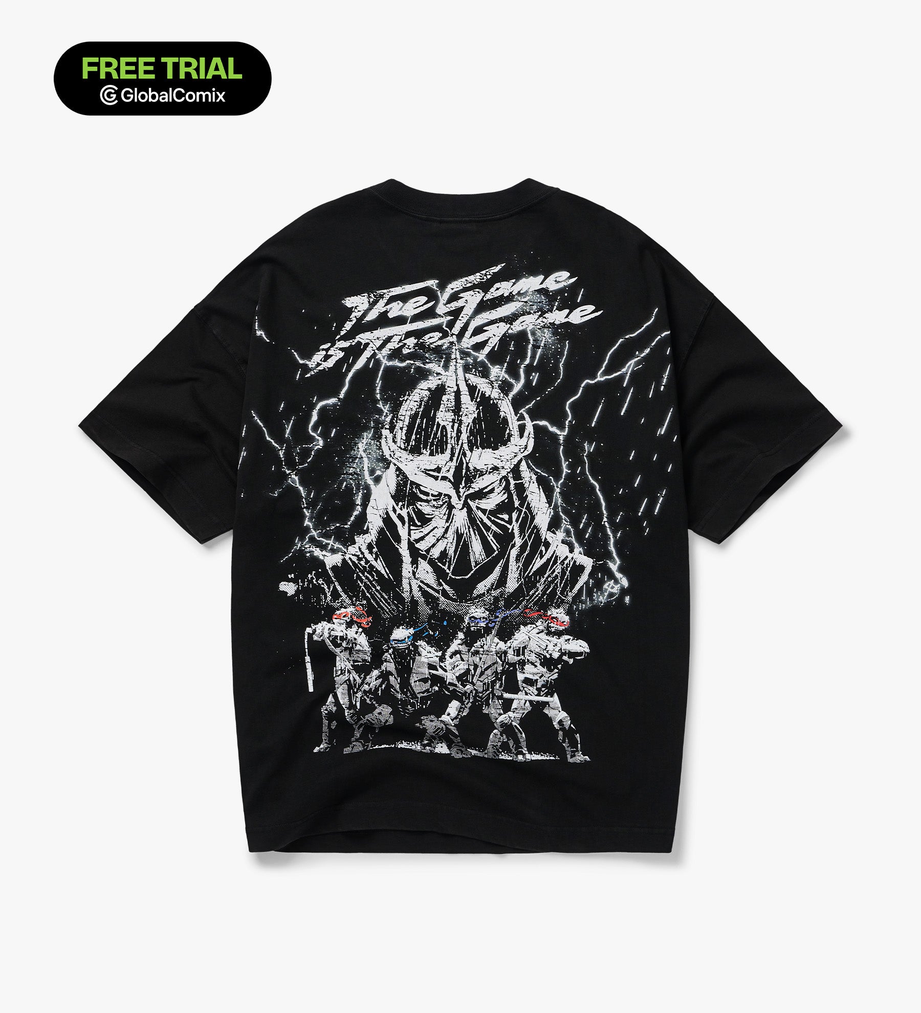 SDMN x TMNT Storm T-Shirt [Vintage Black]