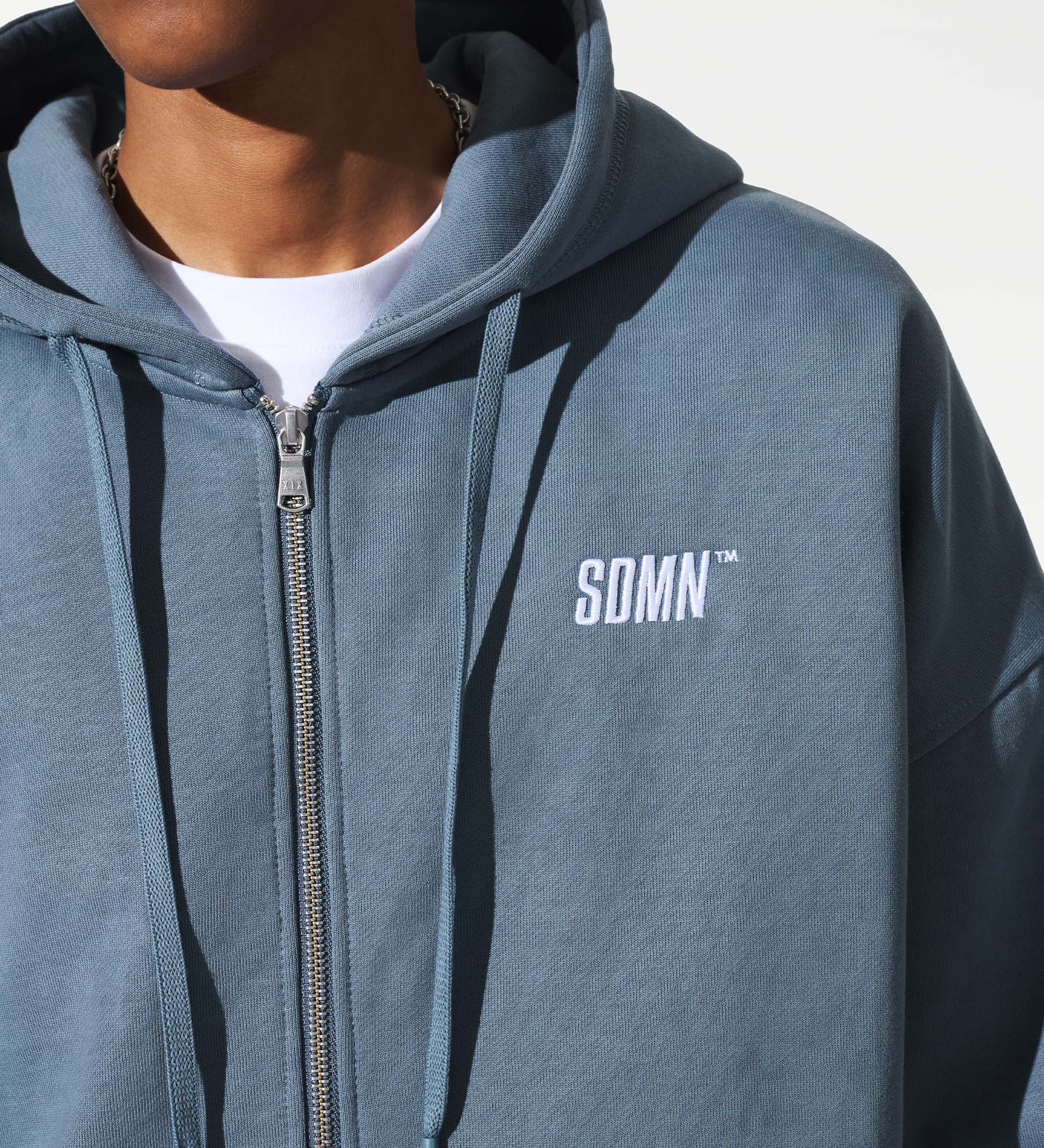 SDMN™ Zip Hoodie [Deep Teal]