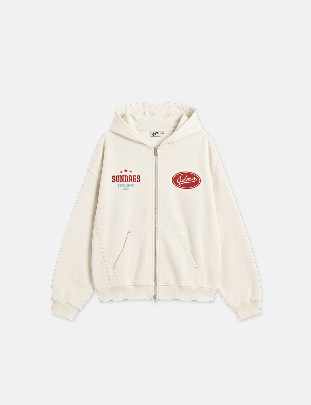 Sundaes Zip Hoodie [Vanilla]