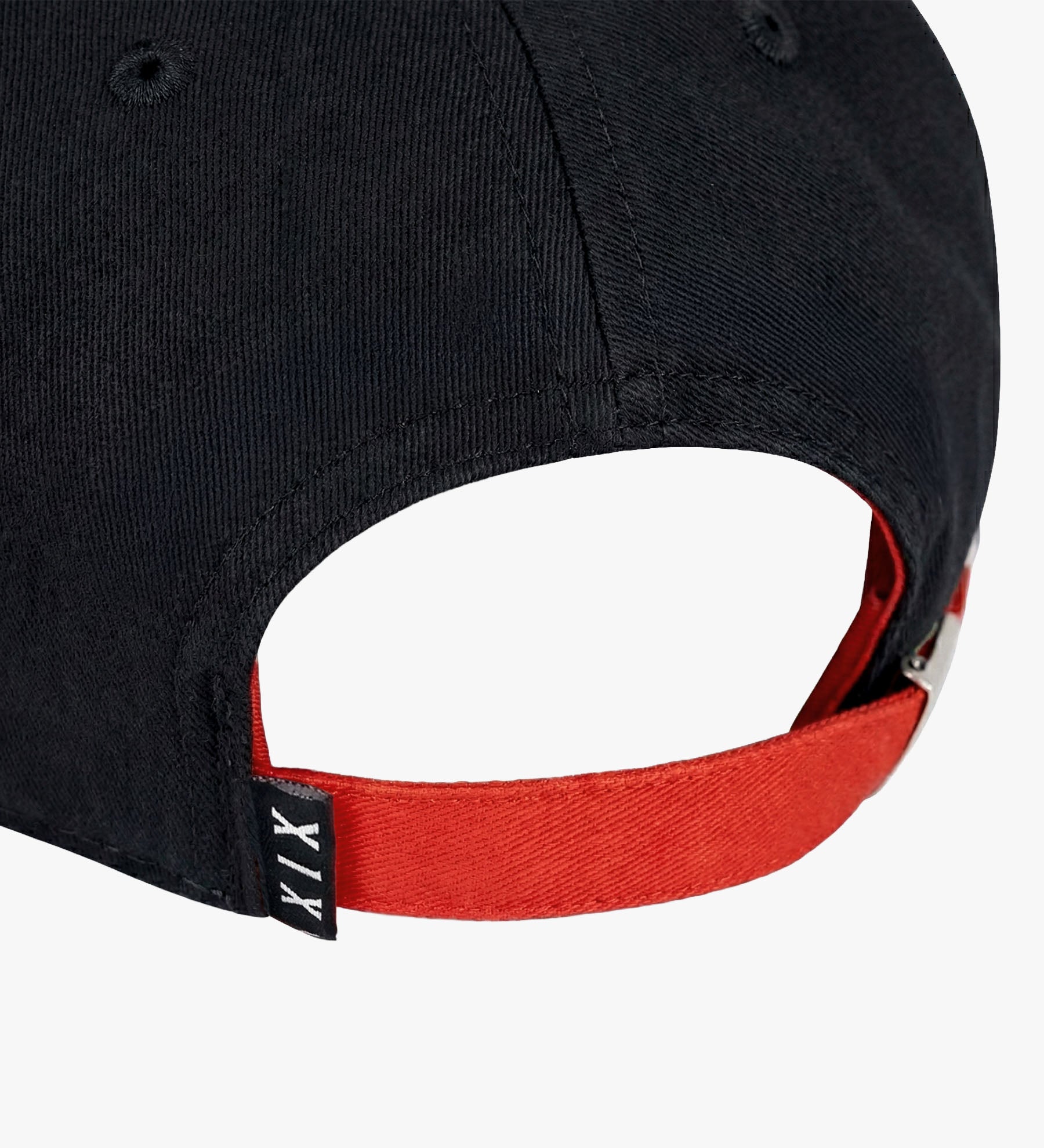 Varsity Dad Cap [Black/Red]