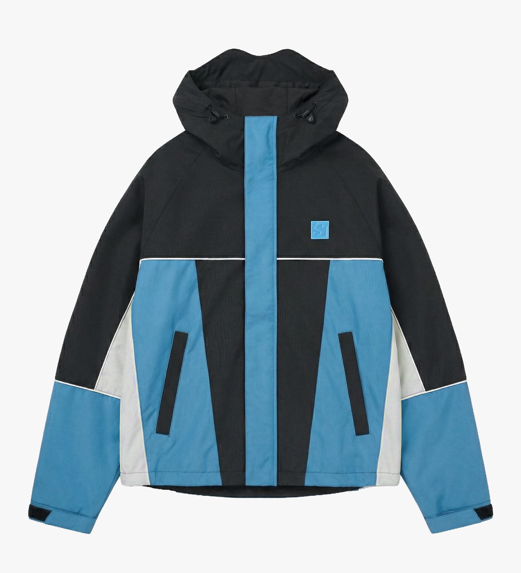 Vertex Windbreaker [Black/Blue]