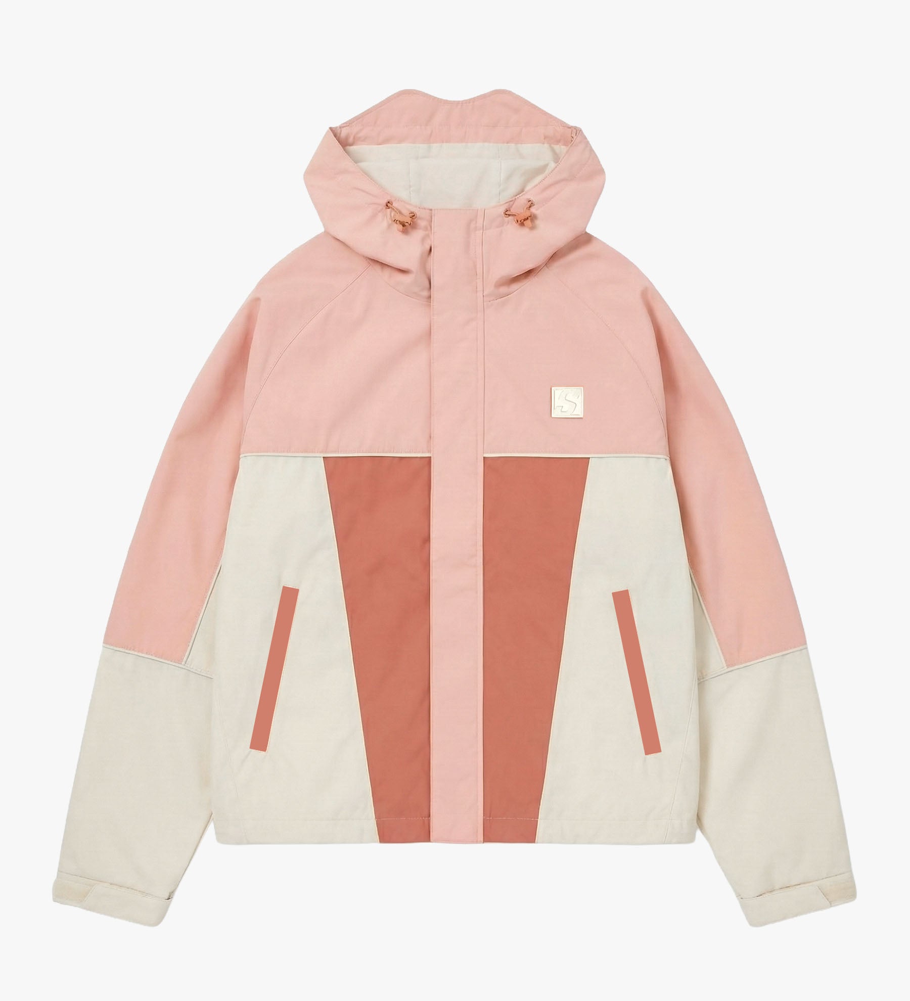 Vertex Windbreaker [Baby Pink]