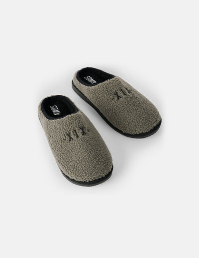 XIX Sherpa Slippers [Grey]